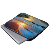 Neopren Laptop-Sieb, 13 Zoll Laptopschutzhülle (Vorne Knopf)