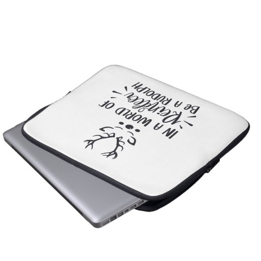 Neopren Laptop-Sieb, 13 Zoll Laptopschutzhülle (Vorne Knopf)