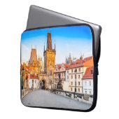 Neopren Laptop-Sieb 15 Zoll Prag Laptopschutzhülle (Vorderseite Links)