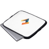 Neopren Laptop Sleeve 10 Logo Design. (Vorne Knopf)