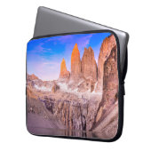 Neopren Laptop Sleeve Torres del Paine (Vorderseite Links)