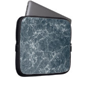 Neopren, schwarzer Marmor, 10 cm großer Laptop-Sie Laptopschutzhülle (Vorne Rechts)