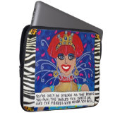 NEOPREN SLEEVE-YOU ist NUR SO STARK WIE DAS Laptopschutzhülle (Vorne Rechts)