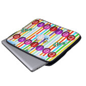 Neopren Weihnachtsschläfchen 15 in, glauben Laptopschutzhülle (Vorne Knopf)