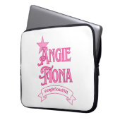 Neoprene Laptop Sleeve 15 inch (Vorderseite Links)