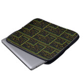 Neoprene Laptop Sleeve MacBook Pro 15 inch (Vorne Knopf)