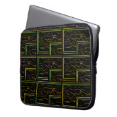 Neoprene Laptop Sleeve MacBook Pro 15 inch (Vorderseite Links)