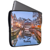Neoprenschläfer 15 Zoll Straßburg Laptopschutzhülle (Vorne Rechts)