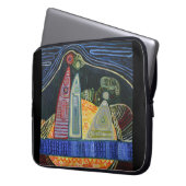 Neoprenschläfer für Familien 15" Laptopschutzhülle (Vorderseite Links)