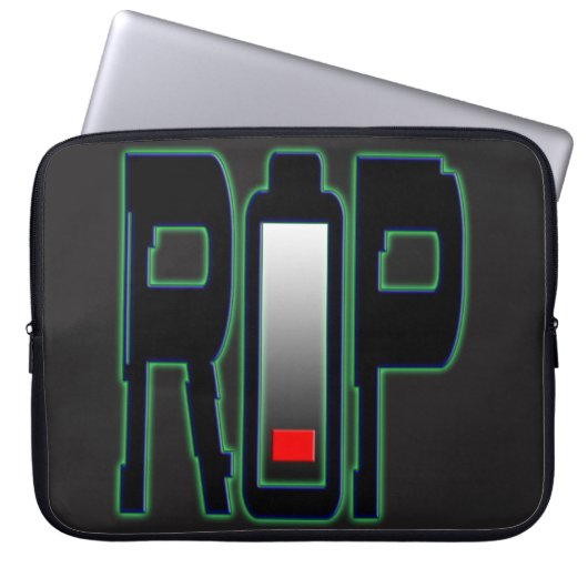 Neoprenschlauch für RIP-Akku Laptopschutzhülle (Vorderseite)