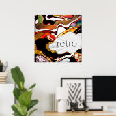NeoRETRO Print Poster (Heimbüro)