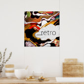 NeoRETRO Print Poster (Küche)