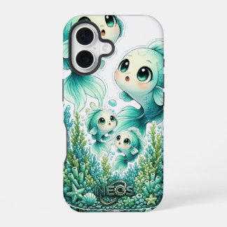 Neos Kawaii Sternzeichen Fische iPhone 16 Hülle