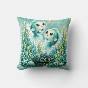 Neos Kawaii Sternzeichen Fische Kissen