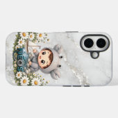 Neos Kawaii Sternzeichen Krebs Case-Mate iPhone Hülle (Rückseite (Horizontal))