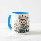 Neos Kawaii Sternzeichen Krebs Tasse (Vorderseite Links)