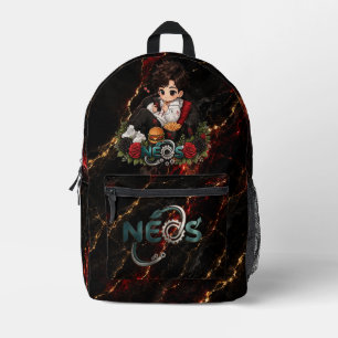 Neos Kawaii Sternzeichen Skorpion Bedruckter Rucksack