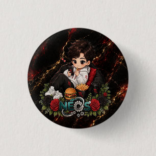 Neos Kawaii Sternzeichen Skorpion Button