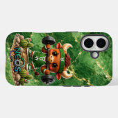 Neos Zodiac Kawaii Stier Case-Mate iPhone Hülle (Rückseite (Horizontal))