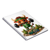 Neos Zodiac Kawaii Stier Notizblock (Rechte Seite)
