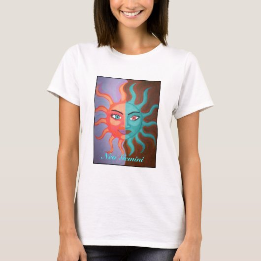 Neosonnenschein-Trägershirt T-Shirt (Vorderseite)