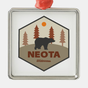 Neota Wilderness Colorado Bear Ornament Aus Metall