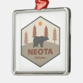 Neota Wilderness Colorado Bear Ornament Aus Metall (Links)