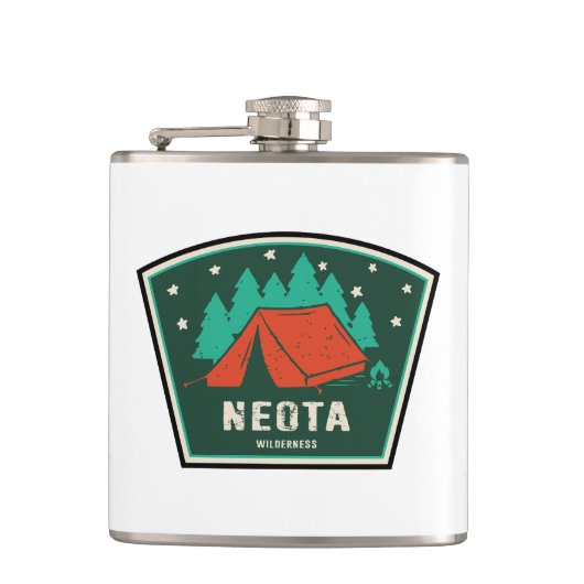 Neota Wilderness Colorado Camping Flachmann (Vorderseite)