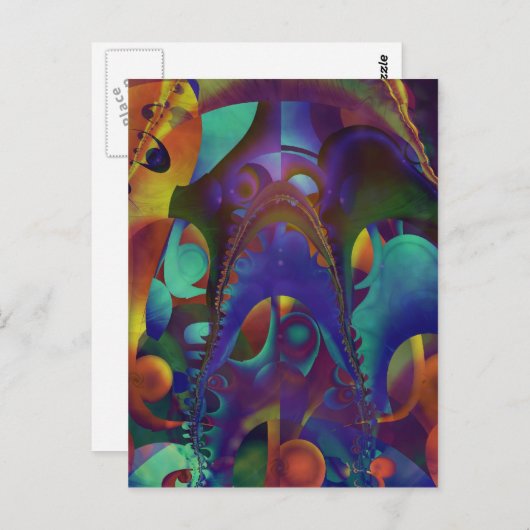 Neoterische Maus Postkarte (Vorne/Hinten)