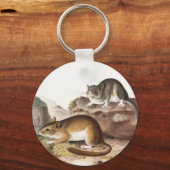 NeotomaMaus (Neotoma Drummondii) Schlüsselanhänger (Vorderseite)