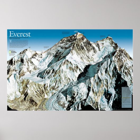 " Nepal: 2003/heute Himalaya - Mount Everest ...  Poster (Vorne)