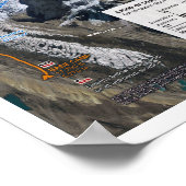 " Nepal: 2013/heute Himalaya - Mt. Everest Karte Poster (Ecke)