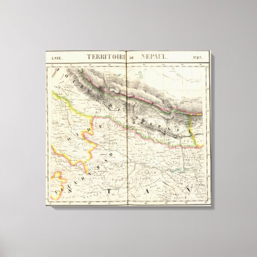 Nepal, Asien 83 Leinwanddruck (Vorderseite)