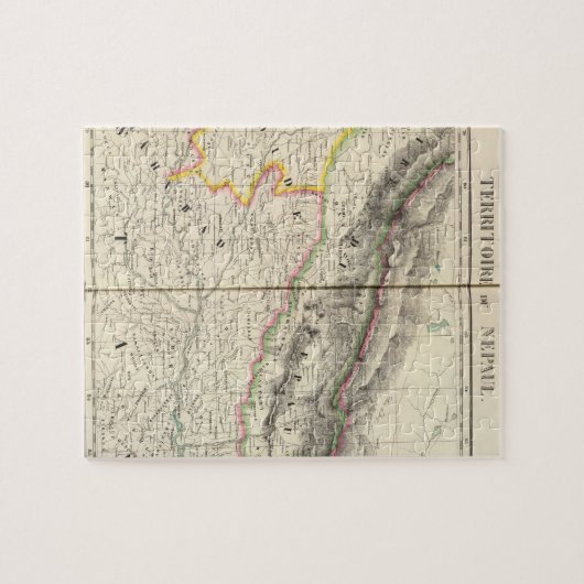 Nepal, Asien 83 Puzzle (Horizontal)