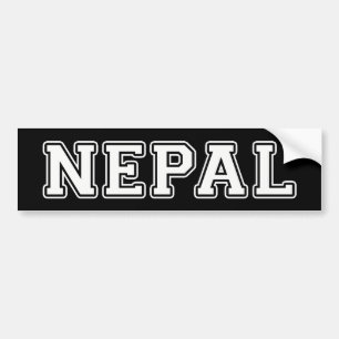Nepal Autoaufkleber