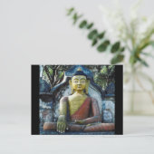 Nepal Buddha Postkarte (Stehend Vorderseite)