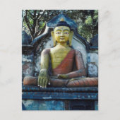 Nepal Buddha Postkarte (Vorderseite)