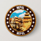 Nepal Button (Vorderseite)