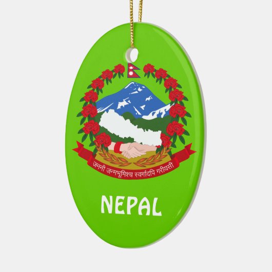 NEPAL* Custom Christmas Ornament (Links)