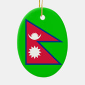NEPAL* Custom Christmas Ornament (Hinten)