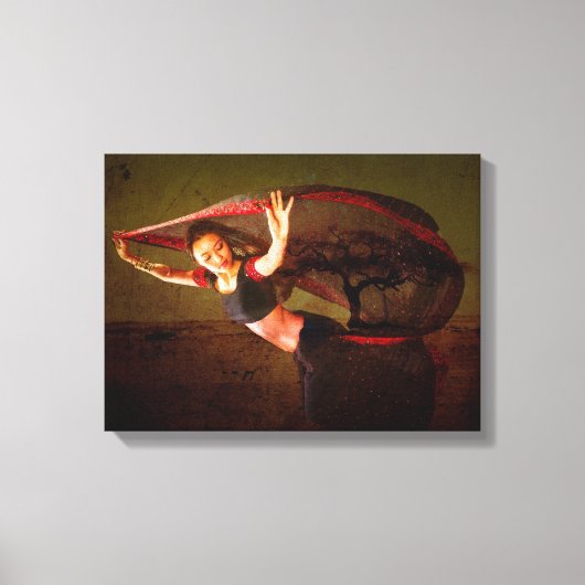 Nepal Dancer Leinwanddruck (Vorderseite)