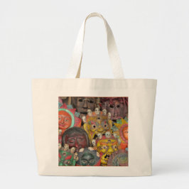 Nepal Deity Mask Tasche