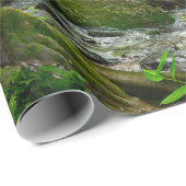 Nepal-Dschungel mit Flussdschungel, Wald, Boden, F Geschenkpapier (Rolleneckpunkt)