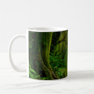 Nepal-Dschungel mit Flussdschungel, Wald, Boden, F Kaffeetasse