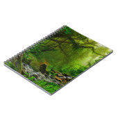 Nepal-Dschungel mit Flussdschungel, Wald, Boden, F Notizblock (Linke Seite)