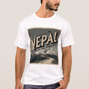 NEPAL ENTDECKEN SIE DIE HIMALAYAS T-Shirt