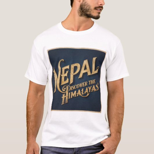 NEPAL ENTDECKEN SIE DIE HIMALAYAS T-Shirt (Vorderseite)