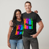 Nepal farbenfrohe Blasen T-Shirt (Unisex)