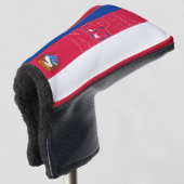 Nepal Flag Gorgeous Patriotic Golf Headcover (3/4 Vorderseite)