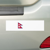 Nepal-Flagge Autoaufkleber (Auf Auto)